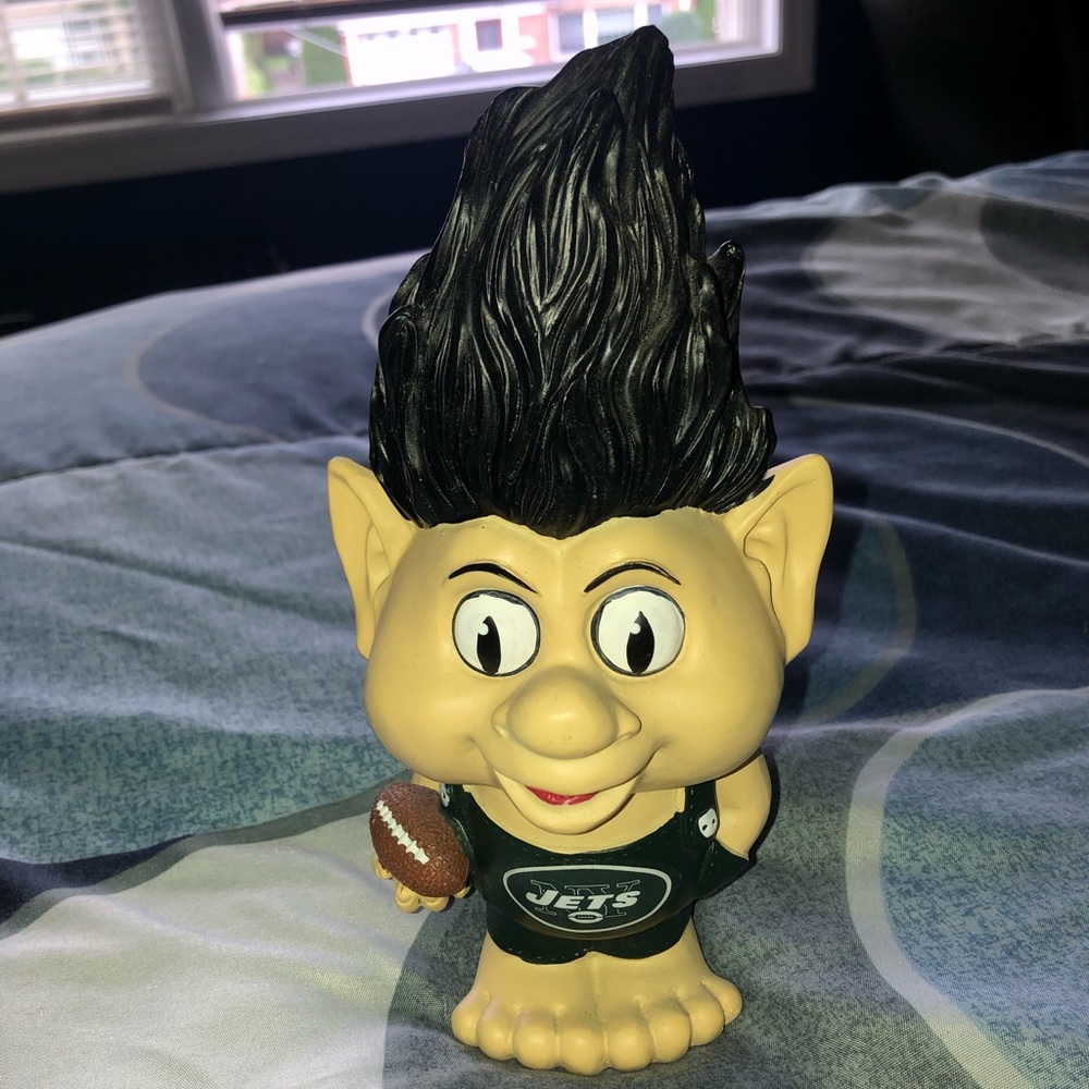 New York Jets troll figurine collectable